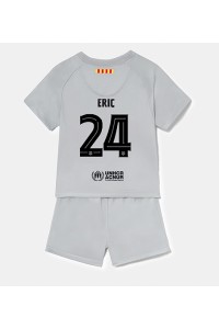 Fotbalové Dres Barcelona Eric Garcia #24 Dětské Třetí Oblečení 2022-23 Krátký Rukáv (+ trenýrky)